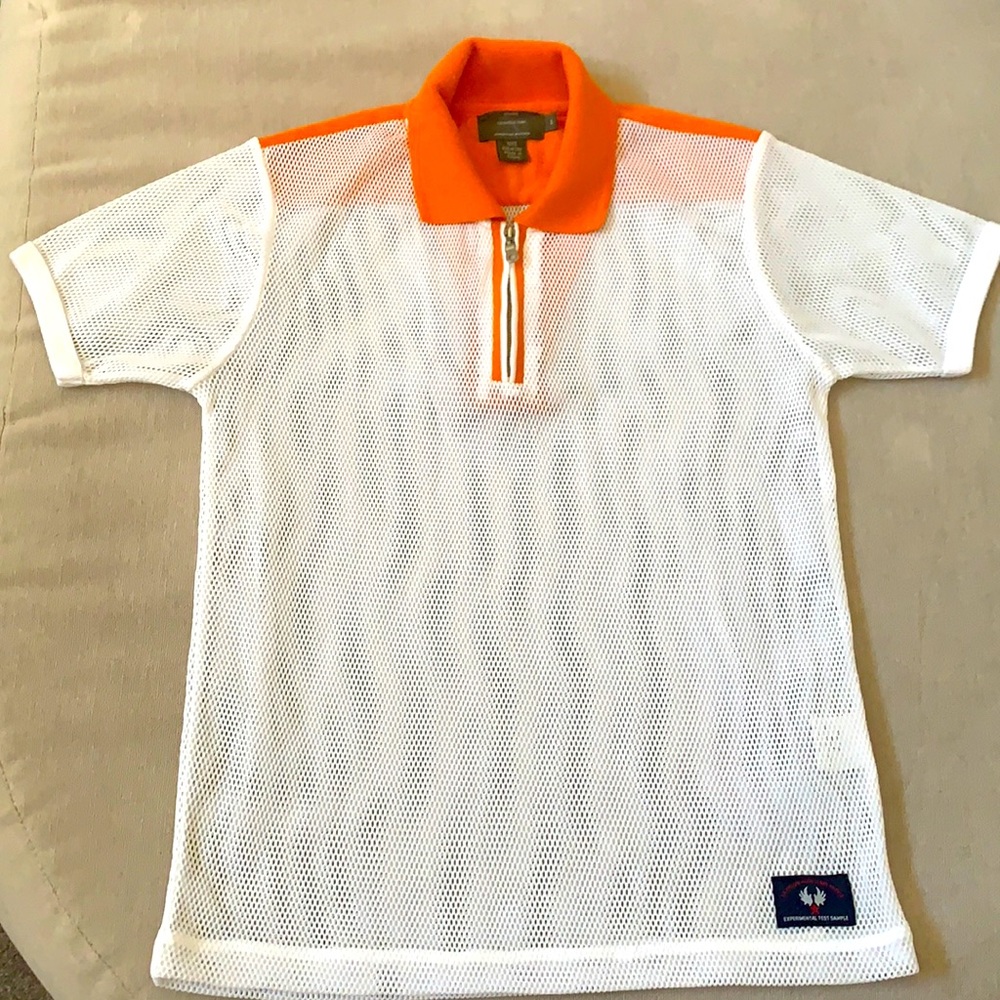 Calvin Klein Fishnet/Mesh Top